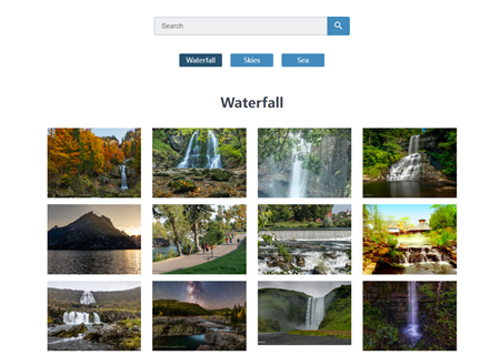 React Gallery App